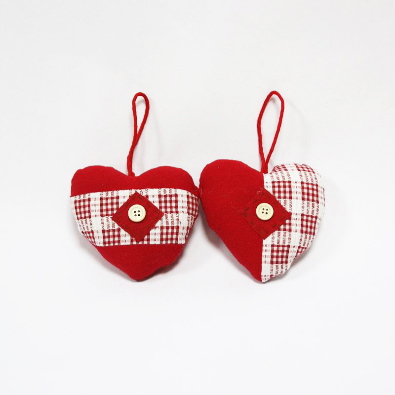 Coração Almofada 11cm ( Un.)